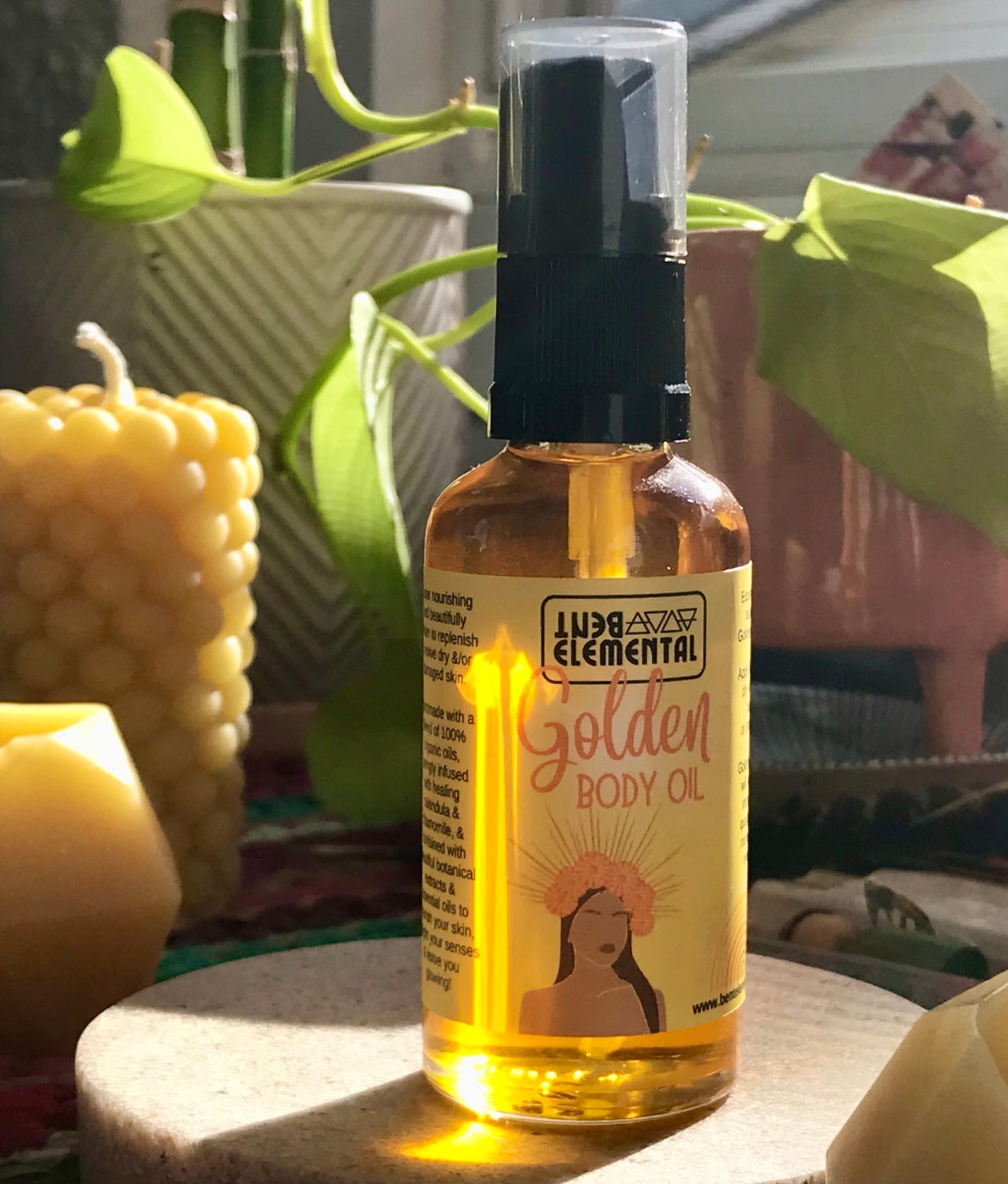 Golden Body Oil