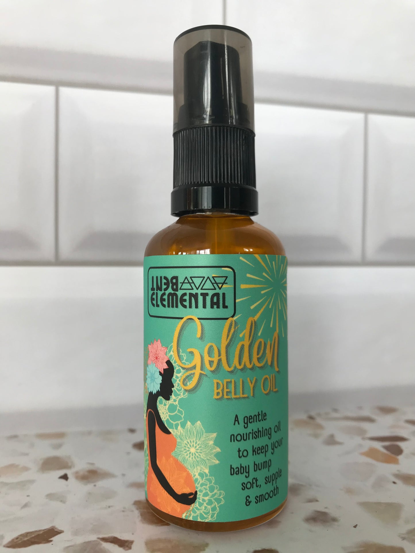 Golden Pregnancy Belly Oil