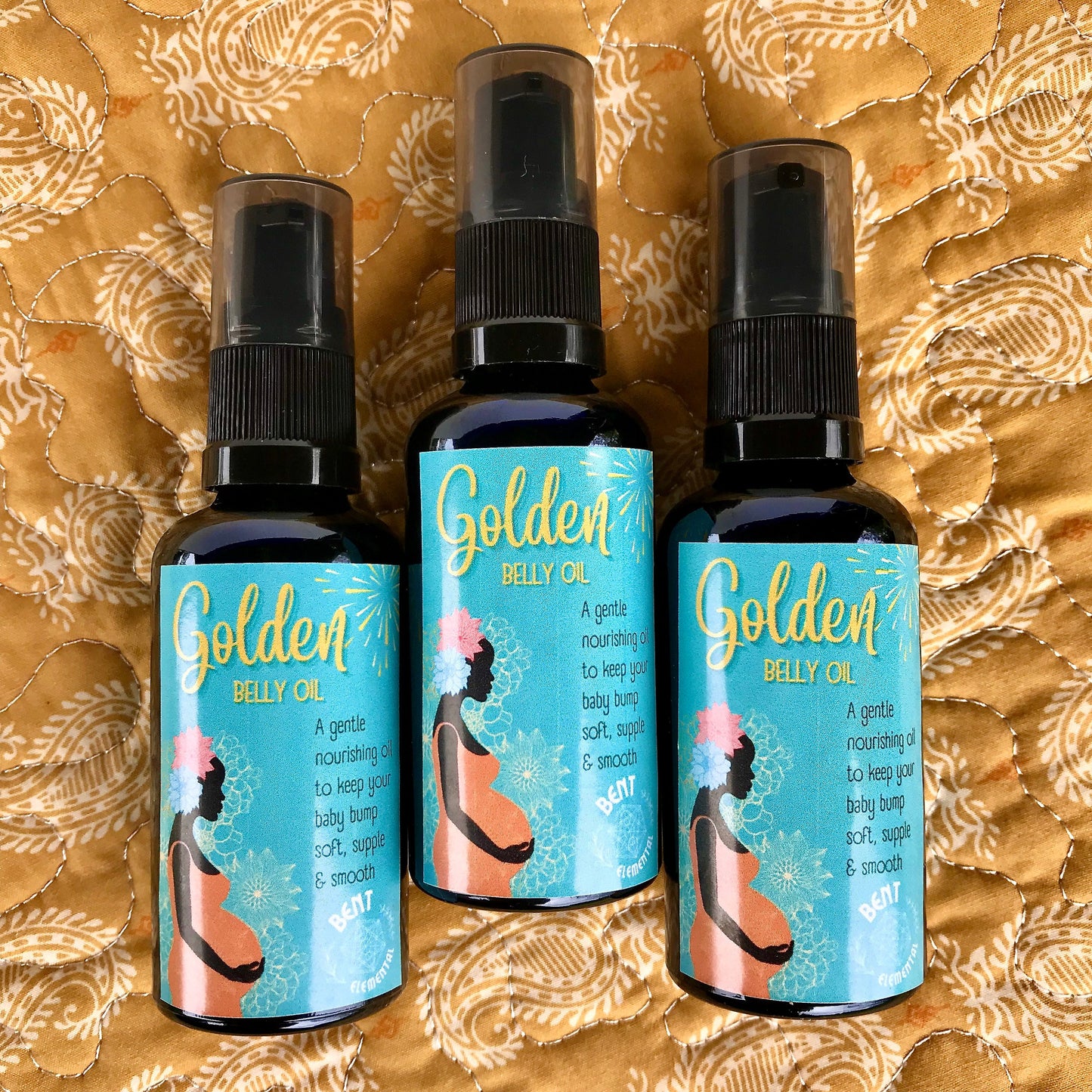 Golden Pregnancy Belly Oil | Scar Oil