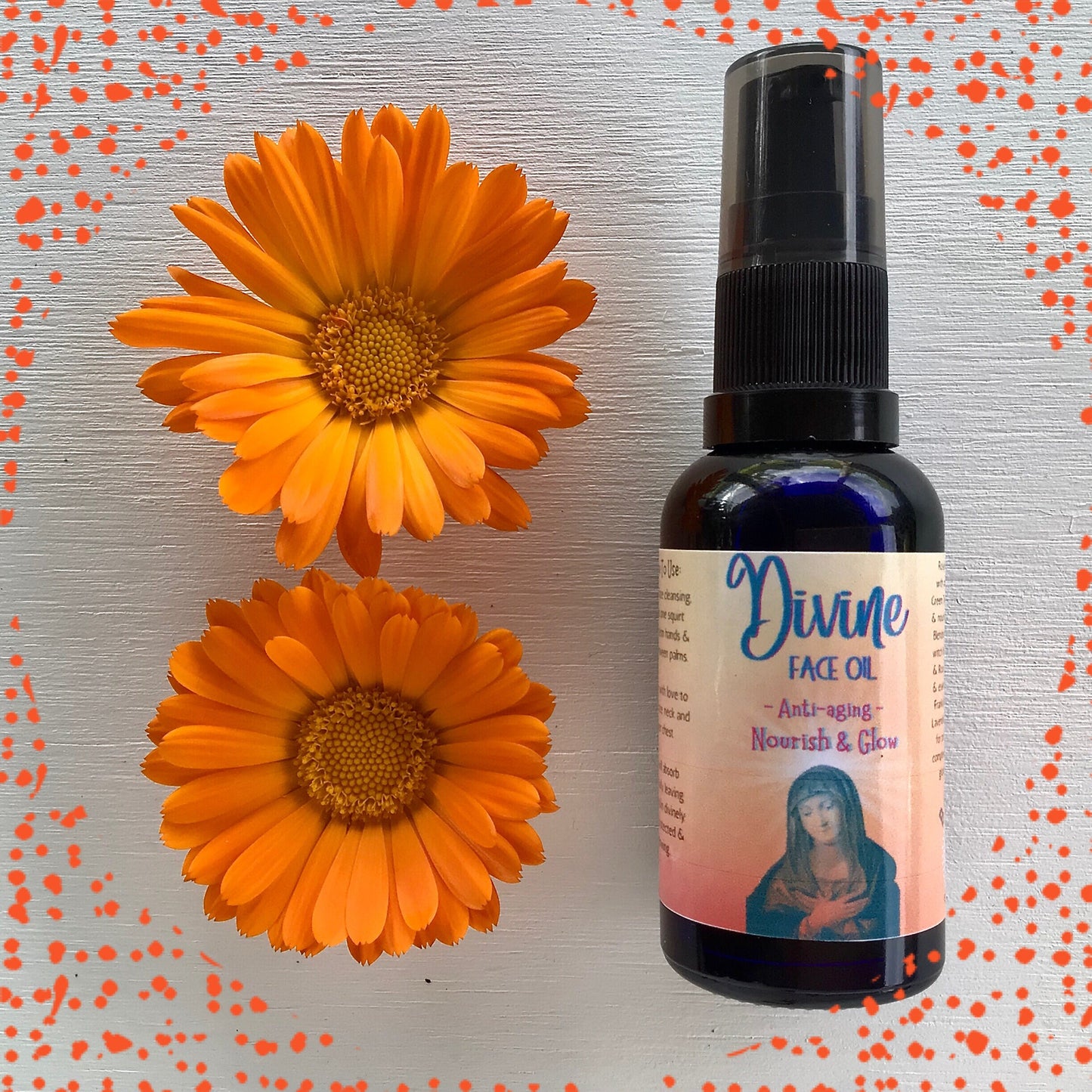 Divine Face Oil | Anti ageing | Nourish & Glow